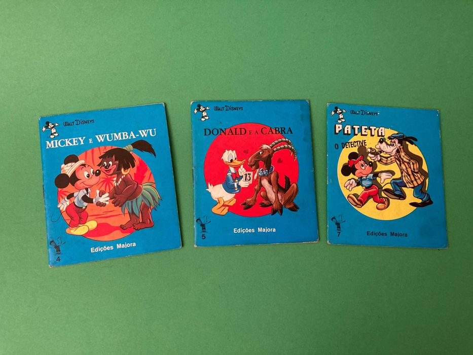 Livros Infantis da Colecção Mini Disney da Majora Antigos