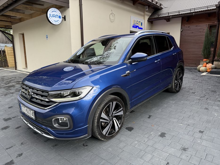 Volkswagen T-Cross R-Line 1.5 TSI 150 KM DSG | Bezwypadkowy | ASO