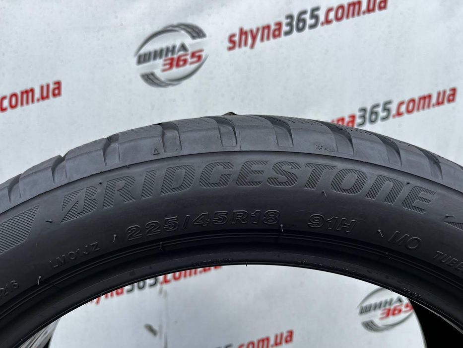 225/45 r18 bridgestone blizzak lm001 6mm шини бу зима