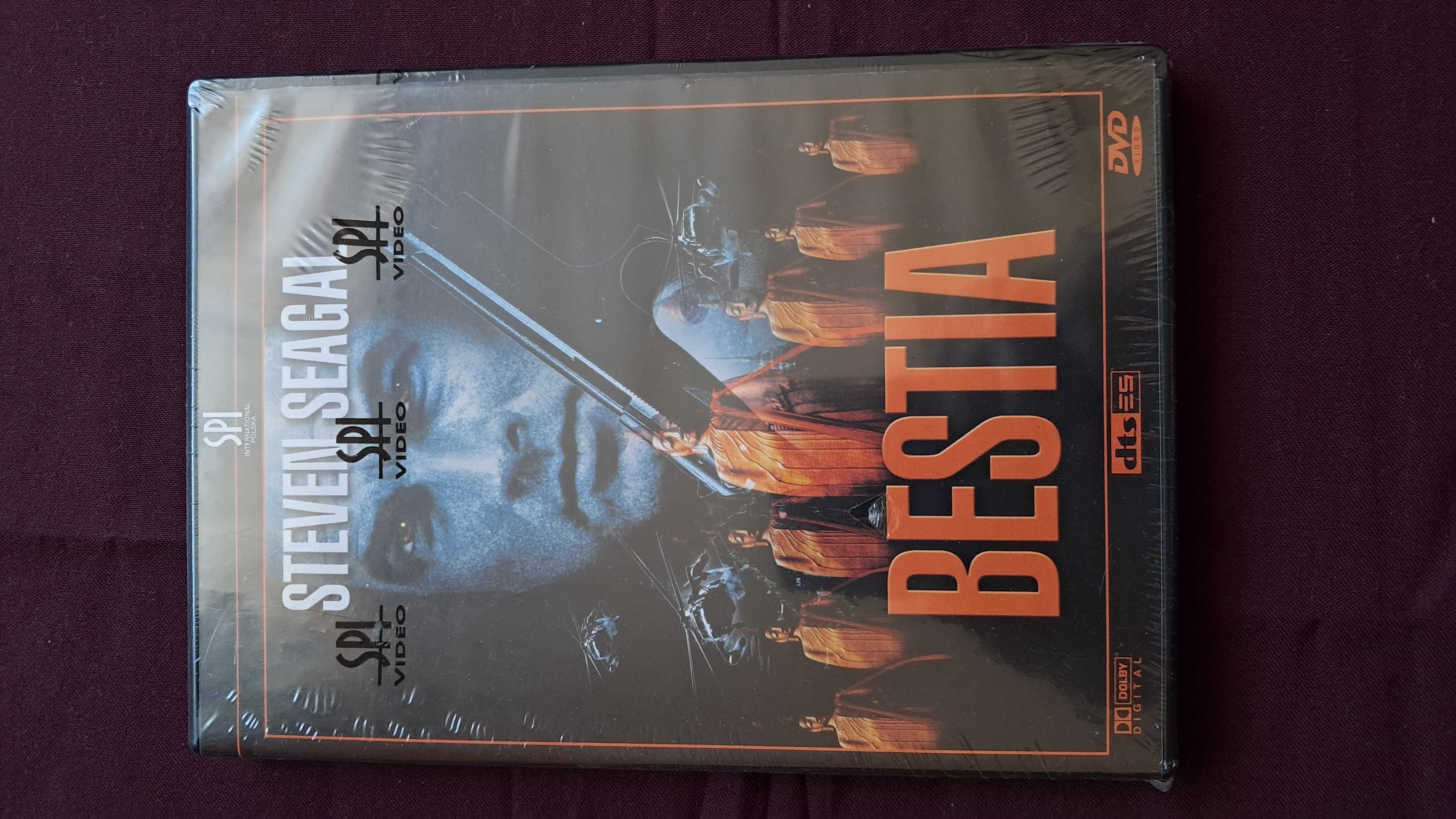 Steven Seagal Bestia na DVD Folia Nowe