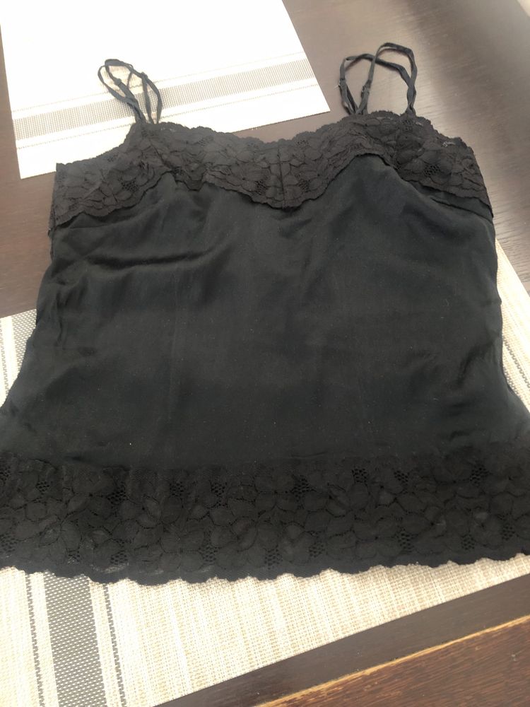 Top bluzka H&M czarny S 36