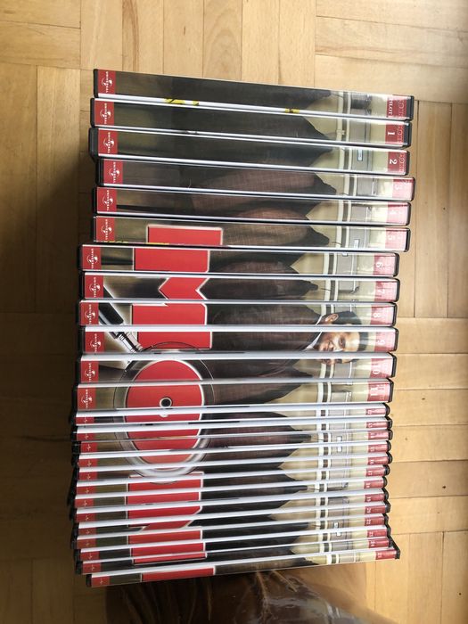26 plyt DVD detektyw MONK