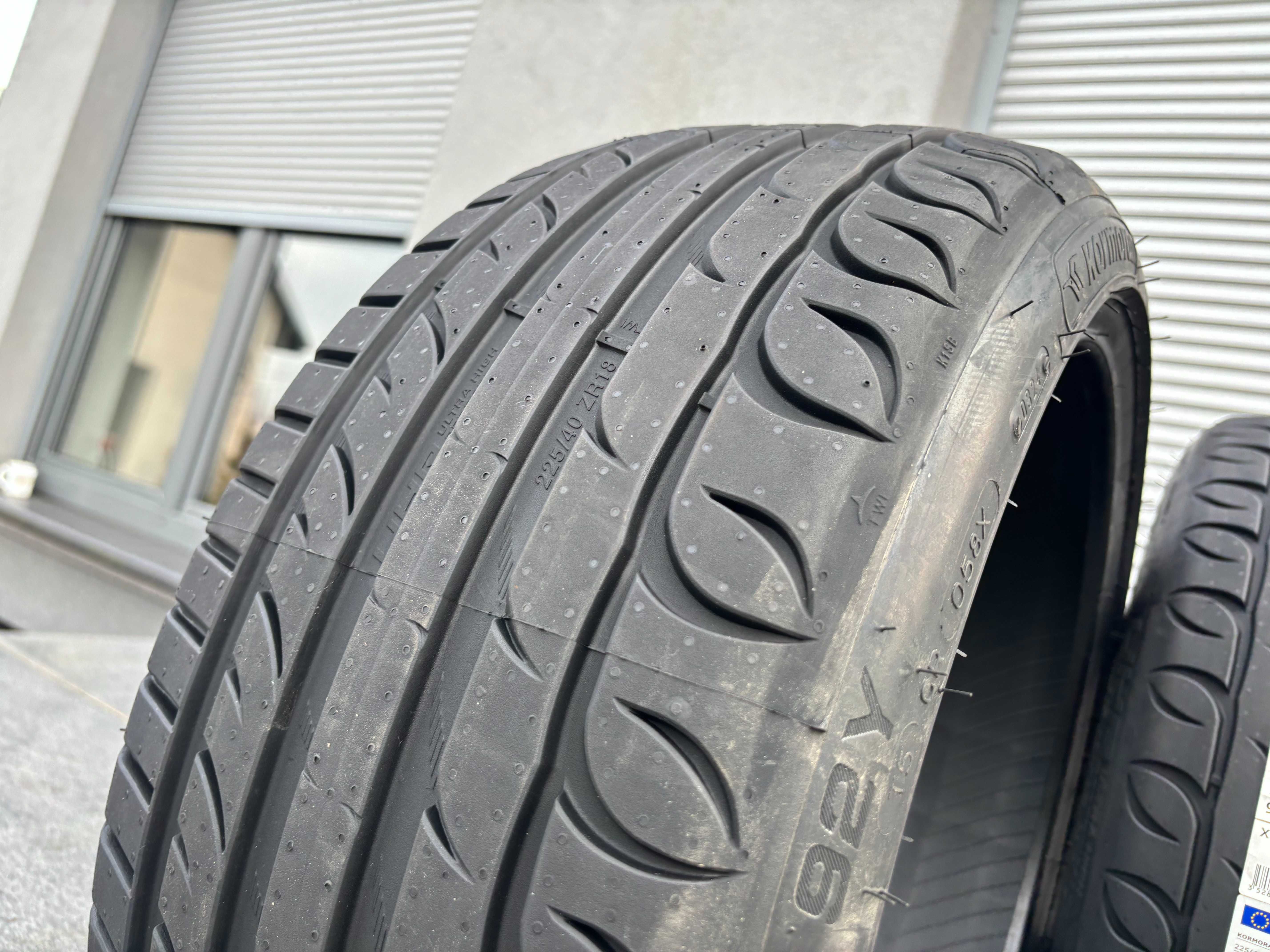 x4 letnie 225/40R18 Kormoran UHP 92Y XL prod. 2024 rok! gwarancja