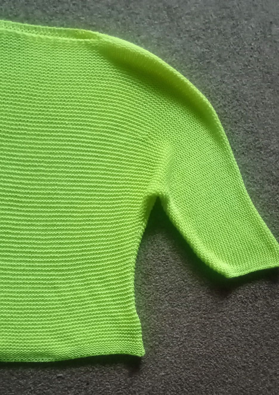 Sweterek damski neonowy oversize C.Ricci, r.xs/m