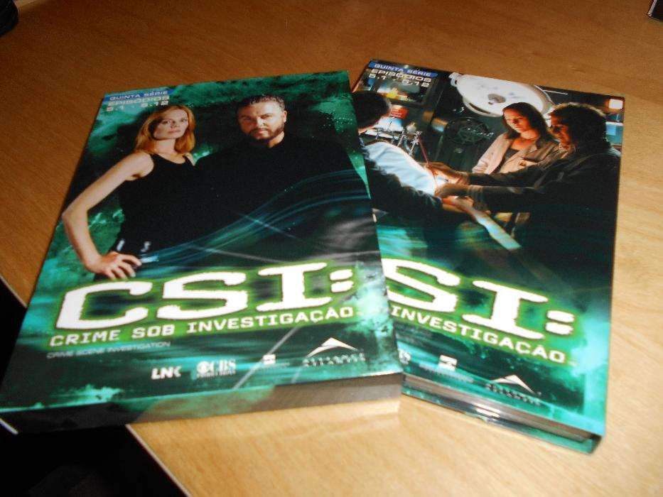 DVD's CSI Las Vegas - 5ª Temporada NOVO PREÇO
