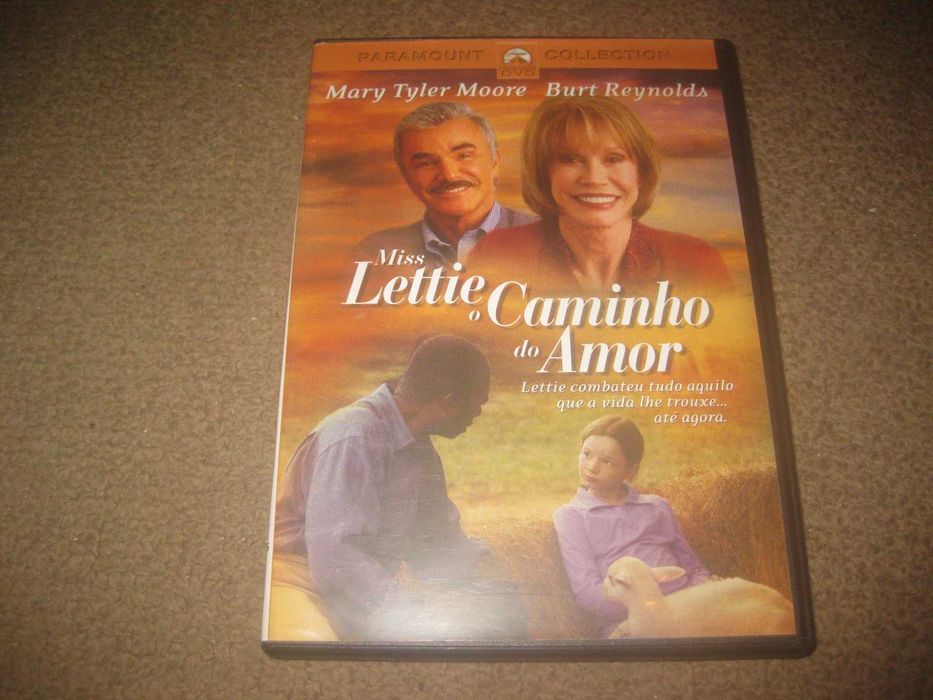 DVD "Miss Lettie O Caminho do Amor" com Burt Reynolds/Raríssimo!