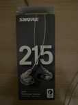 Shure se 215 como novos
