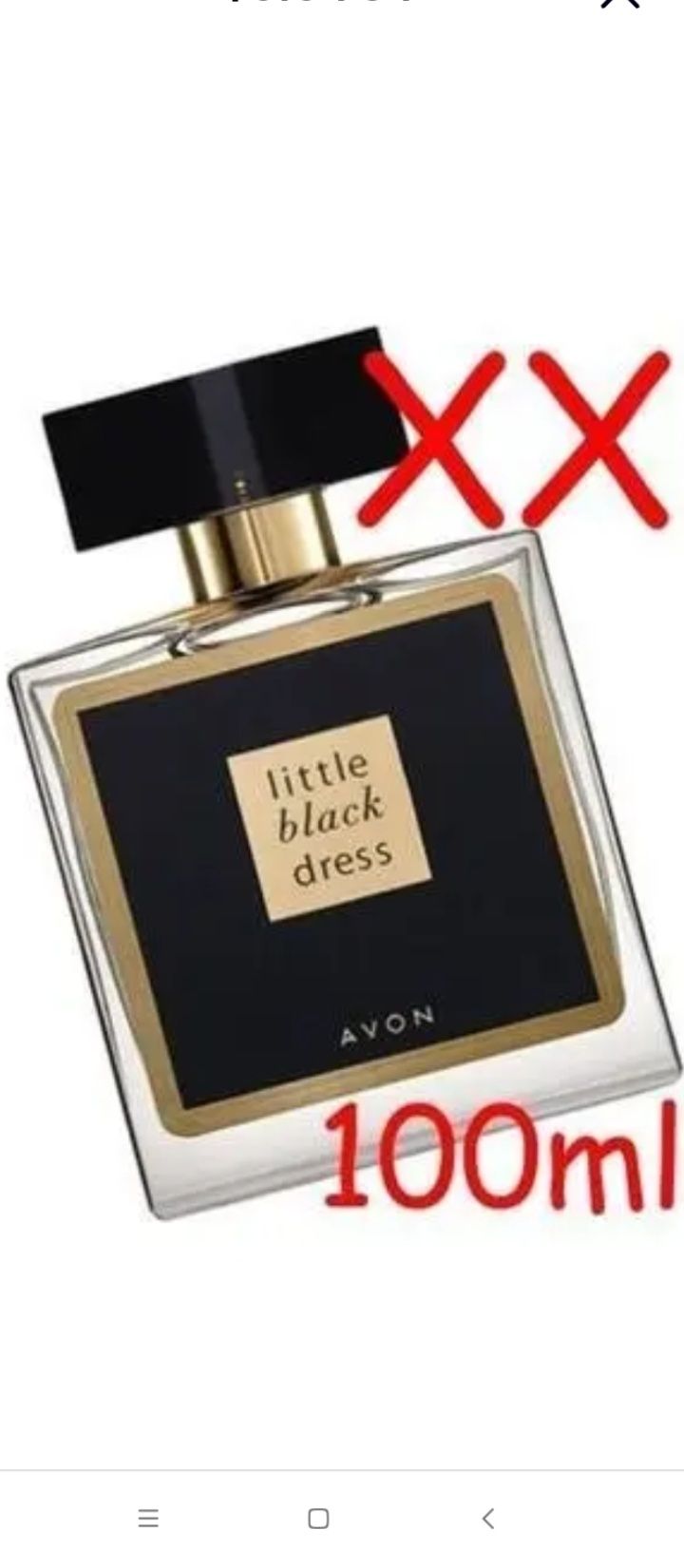100млЖіноча парфумерна вода Avon LittleBlackDressМаленьке чорне плаття