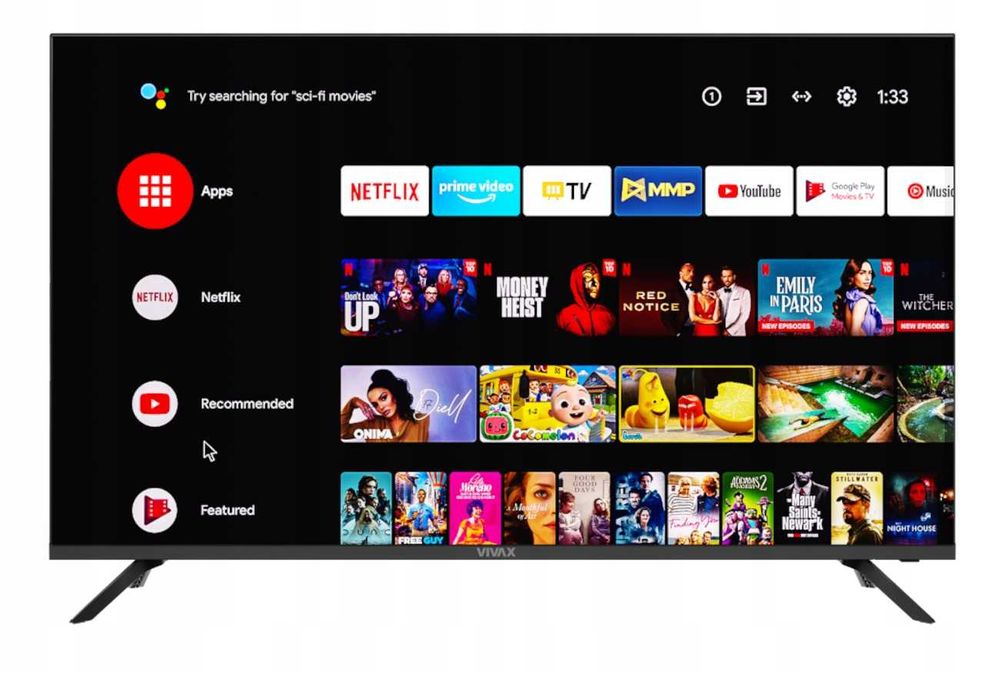 Telewizor Smart TV LED Vivax 43UHD10K 43" 4K