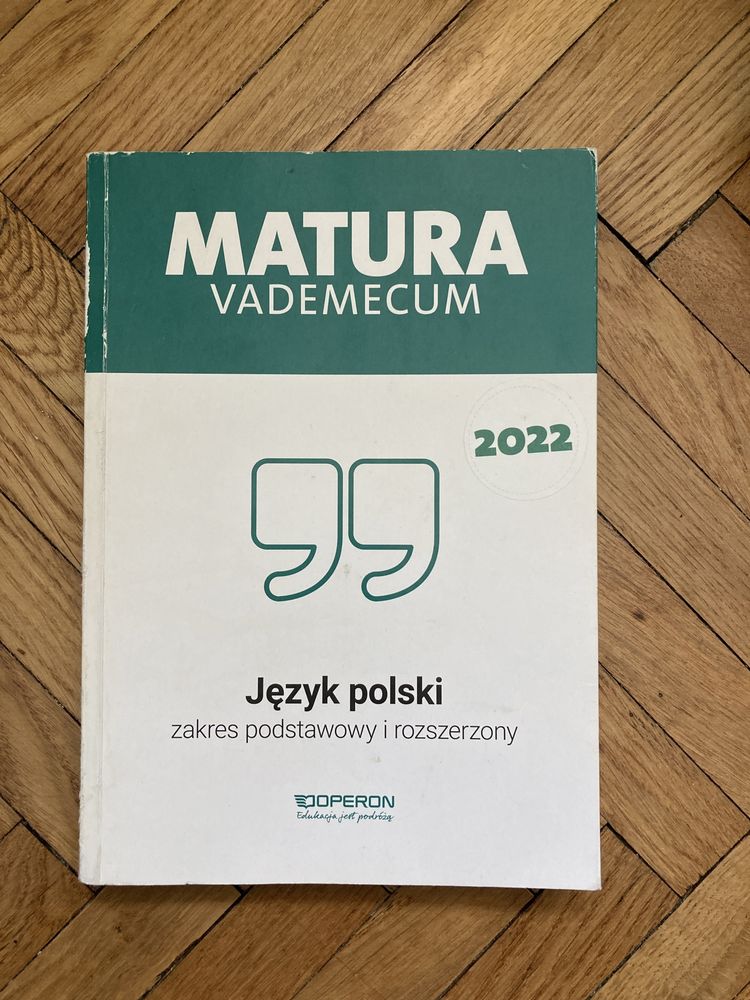 matura vademecum język polski