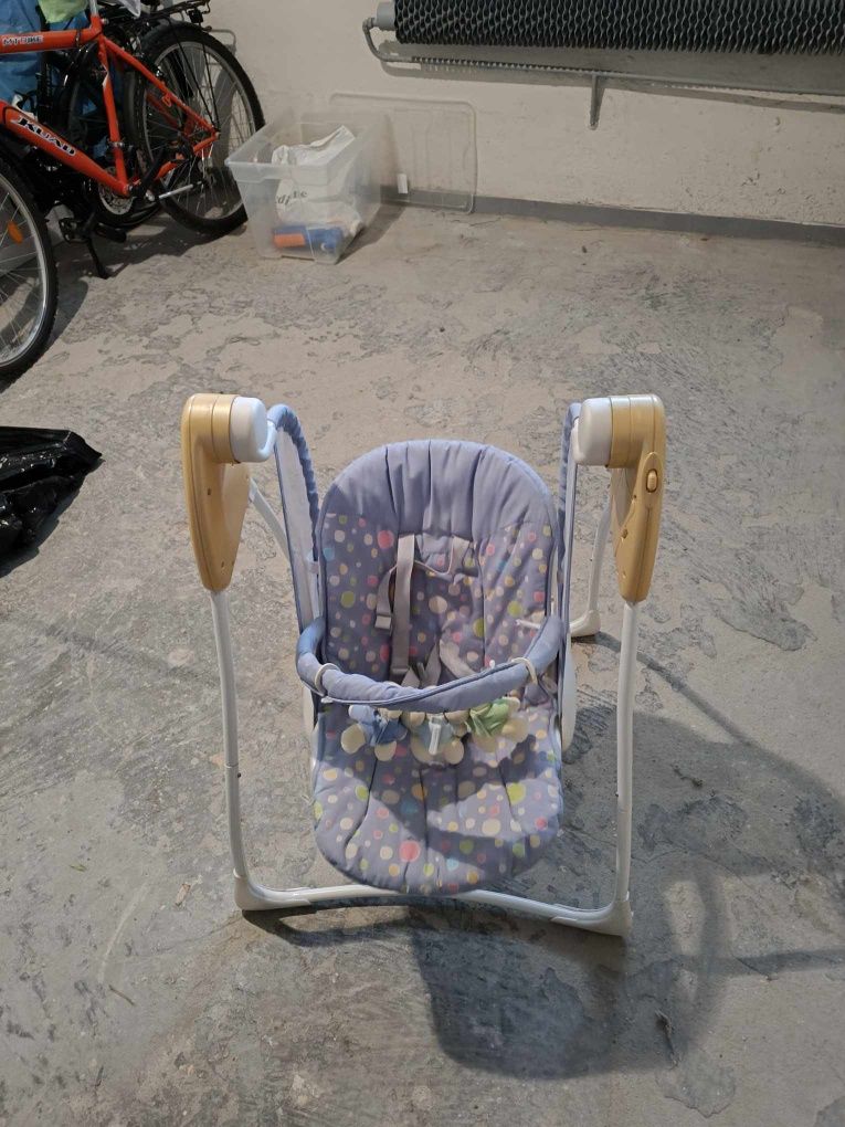 Huśtawka dziecięca pokojowa domowa graco