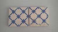 Azulejos antigos pintados á mão