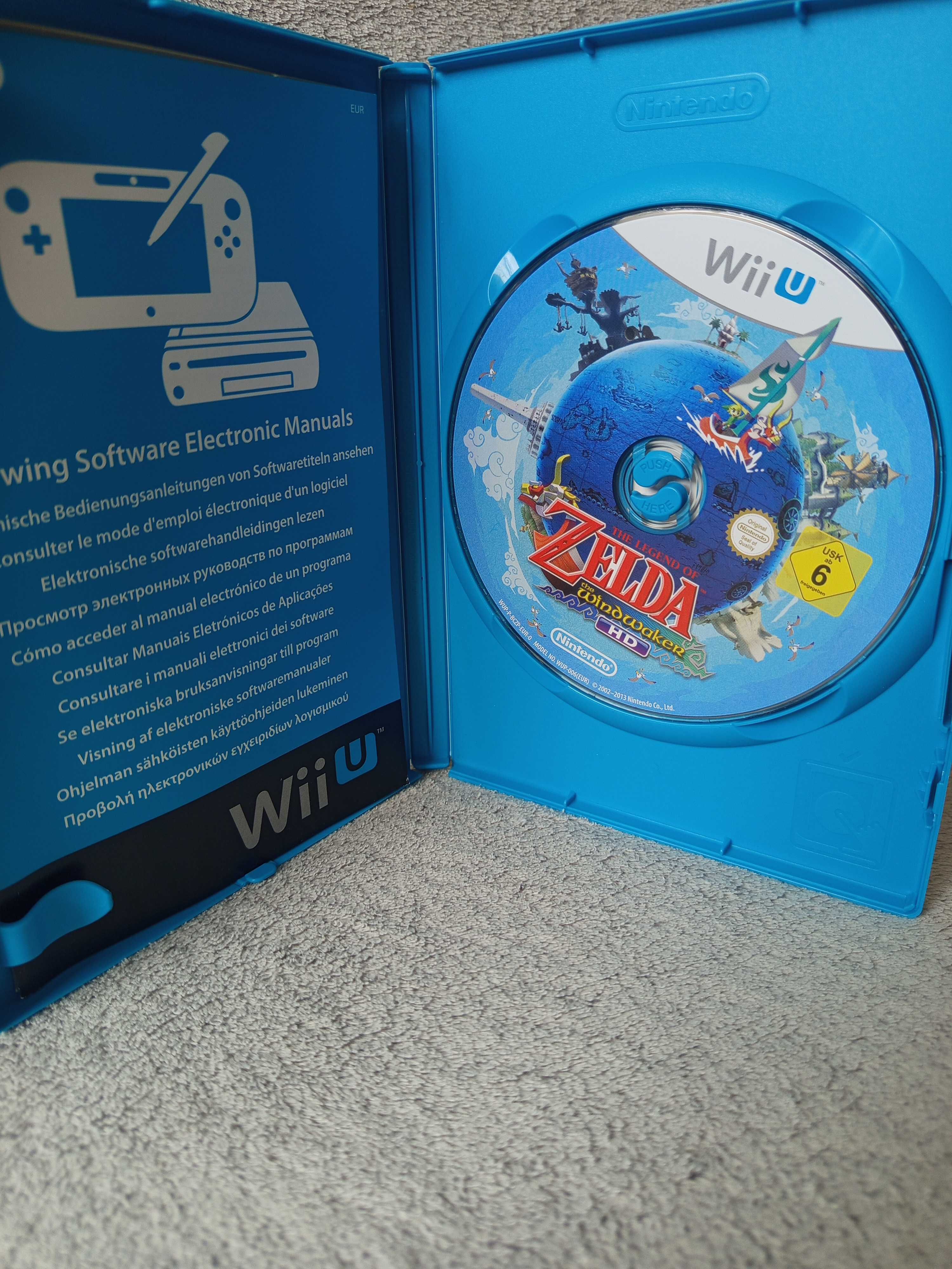 The Legend of Zelda the Wind Waker HD WiiU WindWaker Wii U
