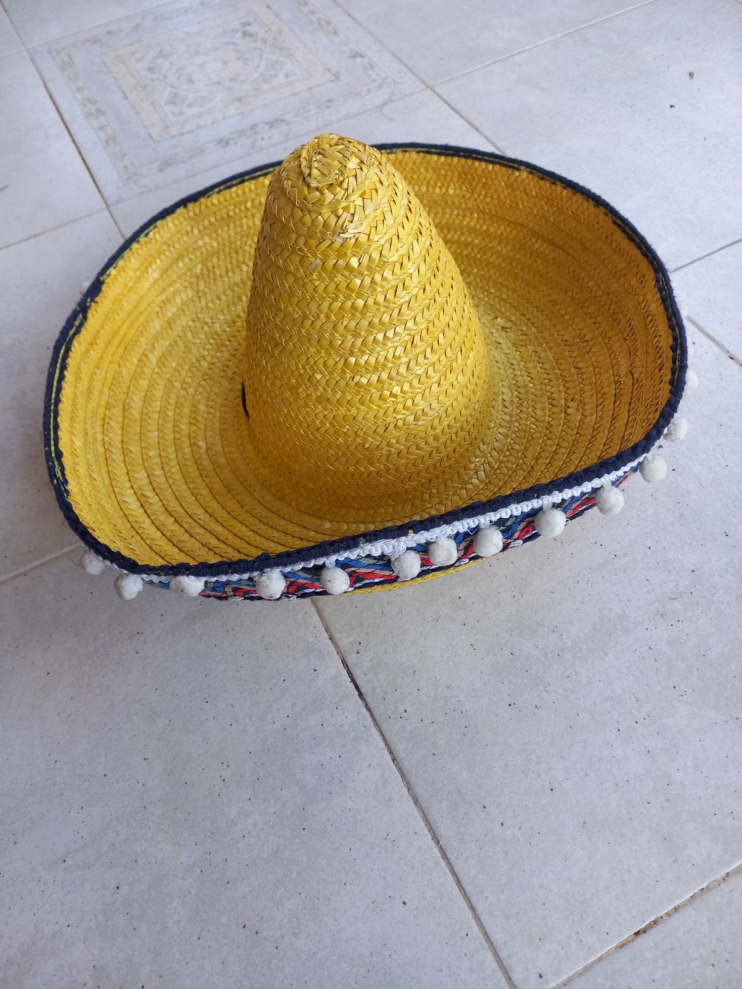 Chapéu de mexicano para criança