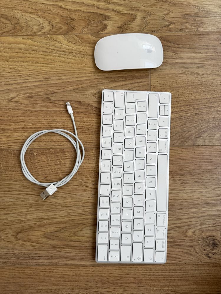 iMac 21,5” macOS Sequoia 15.5 + 16 GB RAM + klawiatura i mysz Apple