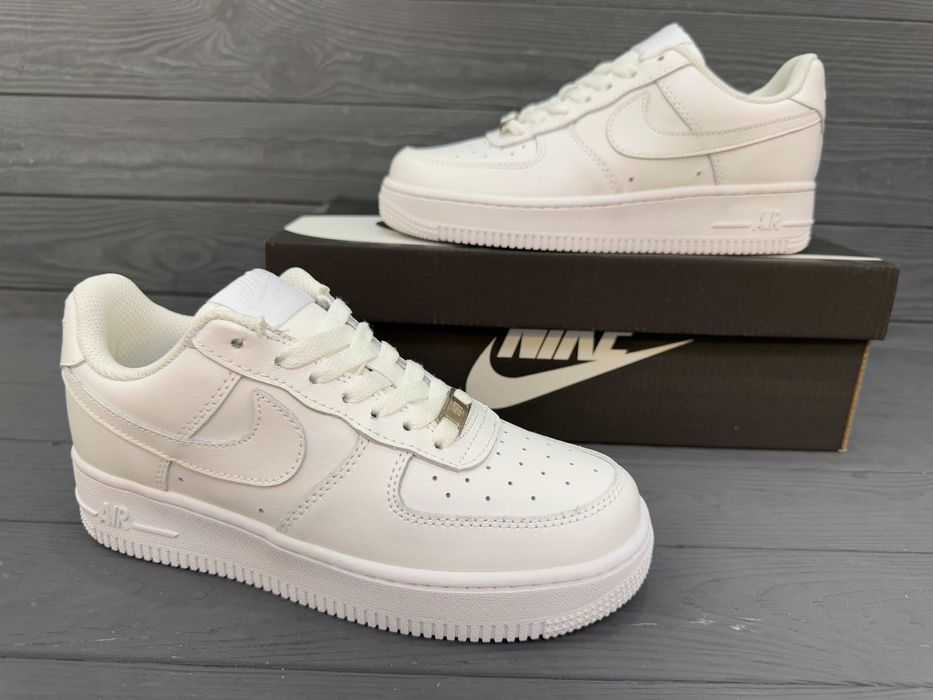 Жіночі кросівки Nike Air Force 1 White Розмір 36-41 Найк Аїр Форс білі