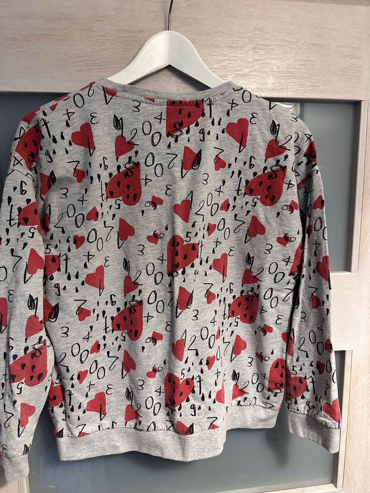 Bluza na walentynki w serduszka
