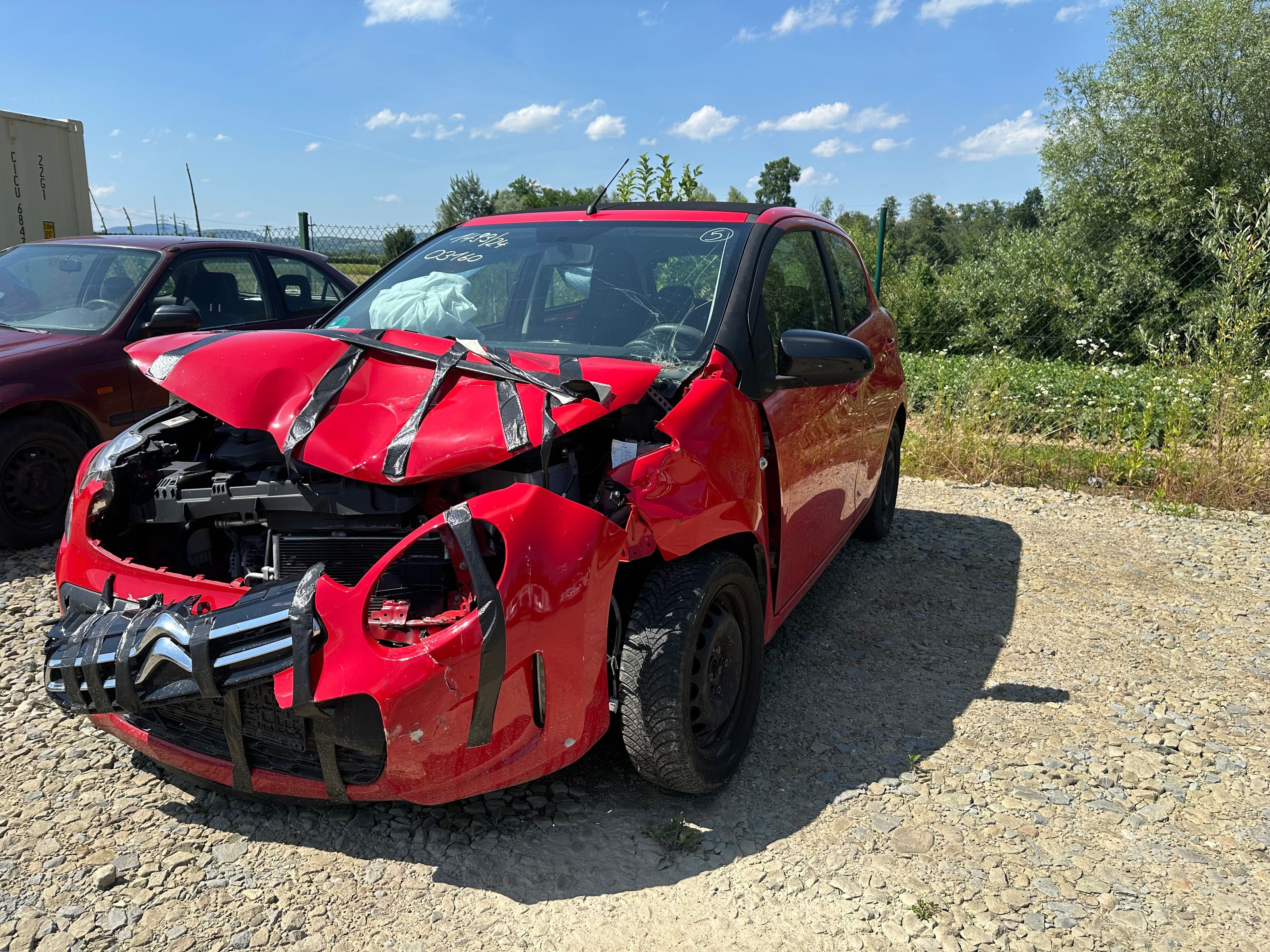 Citroen C1 uszkodzony