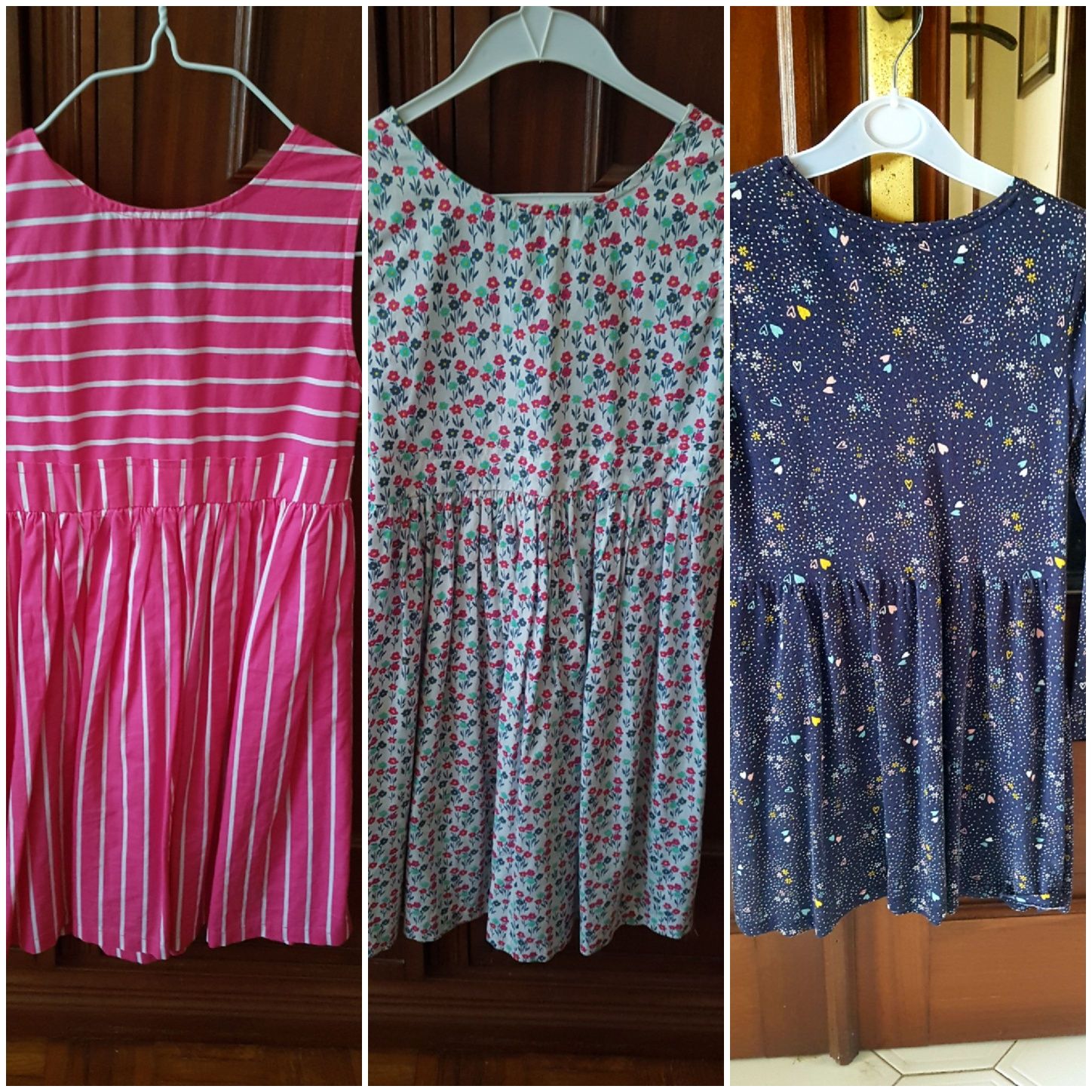 Vestidos de menina  7/8 anos