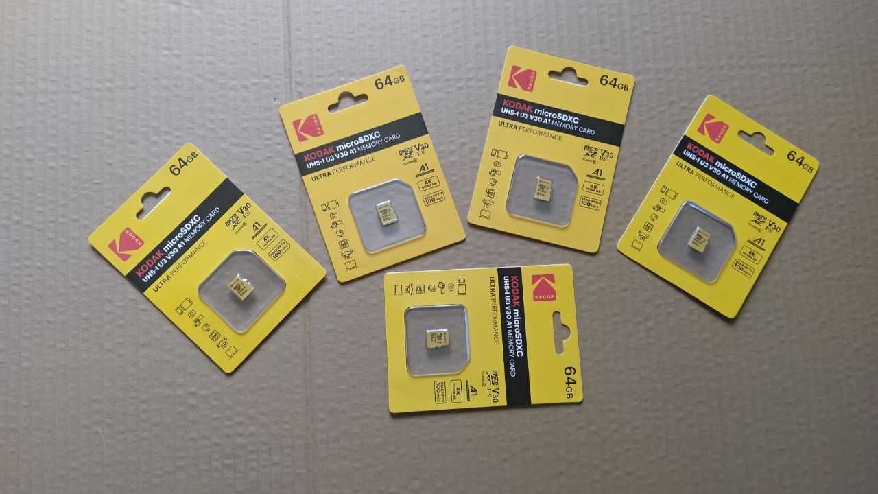 Карта пам'яті Kodak Netac 32Gb A1 P500 MicroSD *2шт / є інші моделі