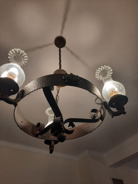 Candeeiros rústicos