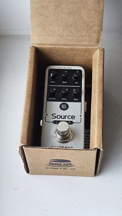 Sonicake Source Comp | Compressor 1176-style | 100% analógico | 9–18V