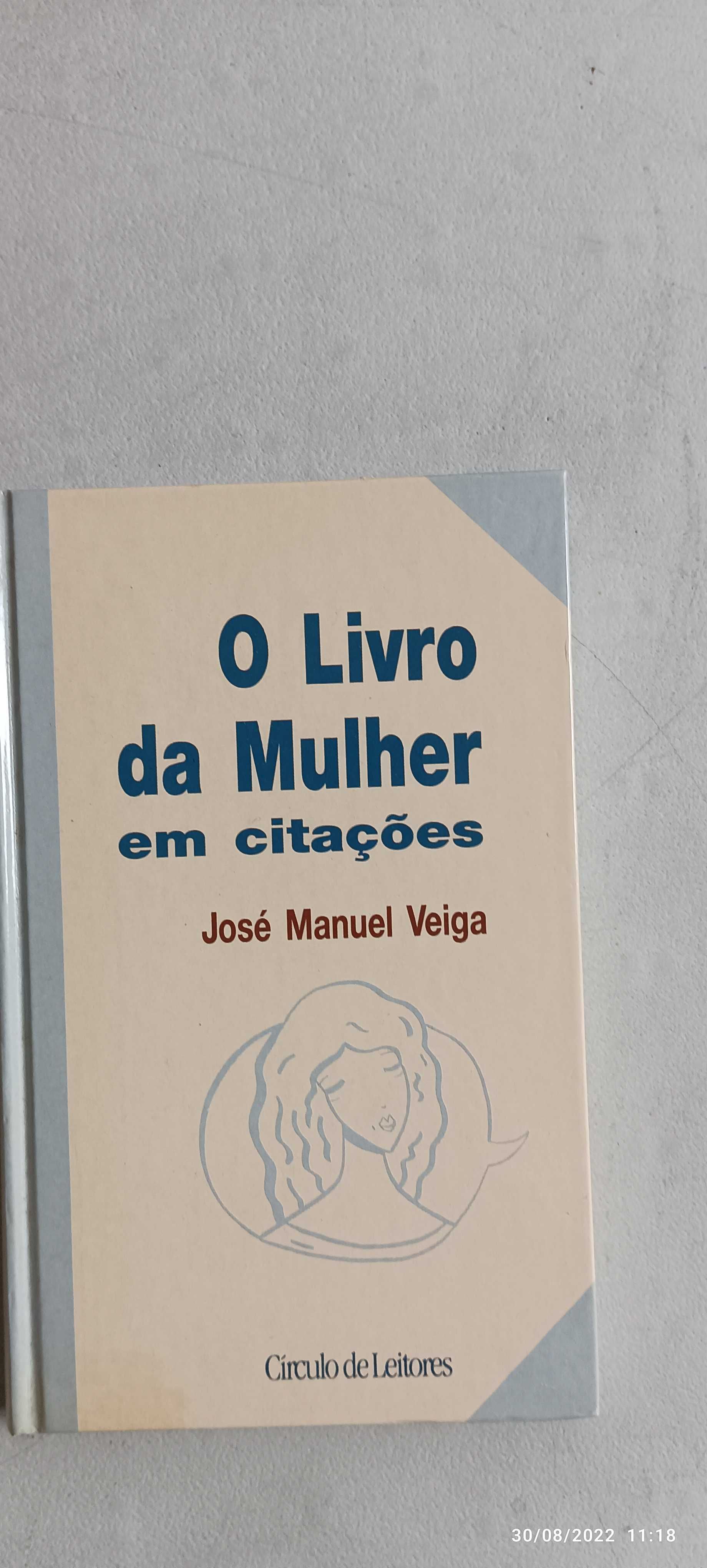 Livro Pa-1 - José Manuel Veiga - O livro da Mulher em citações