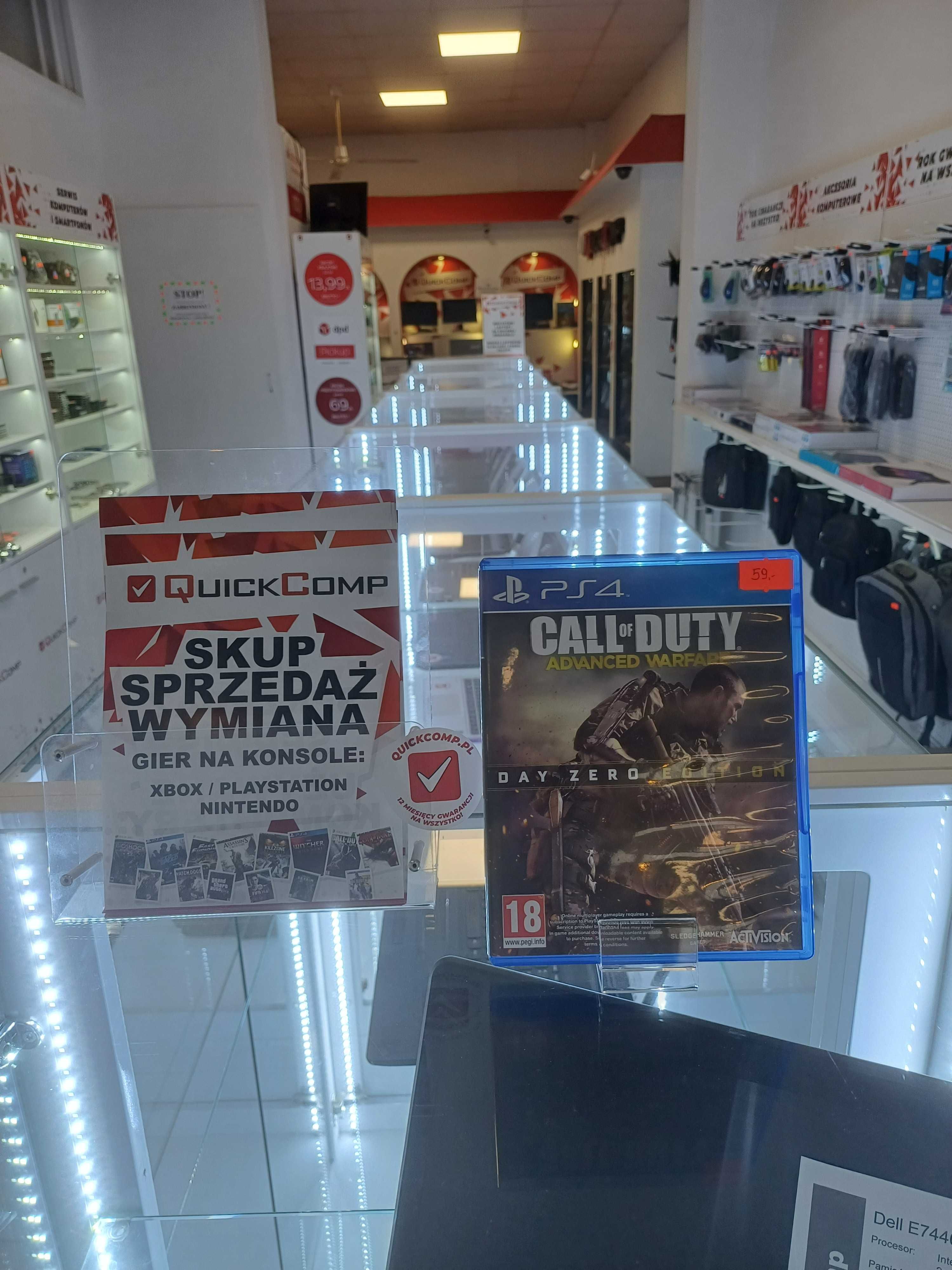 Gra PlayStation 4 PS4 / PS5 Call Of Duty Advanced Warfare Day Zero