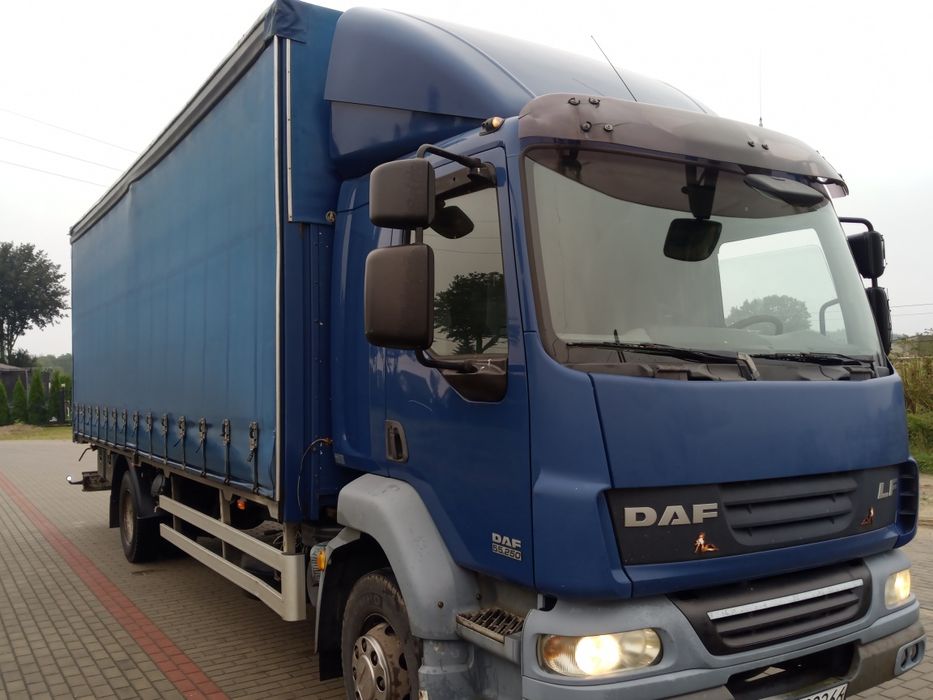 Daf Lf 55.250  7.5 metra skrzynia. Oplacony