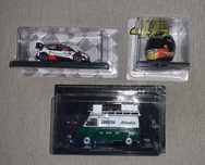 1/43 - Altaya - Rally (miniaturas) + Valentino Rossi Capacete