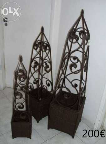 Conjunto 3 Floreiras