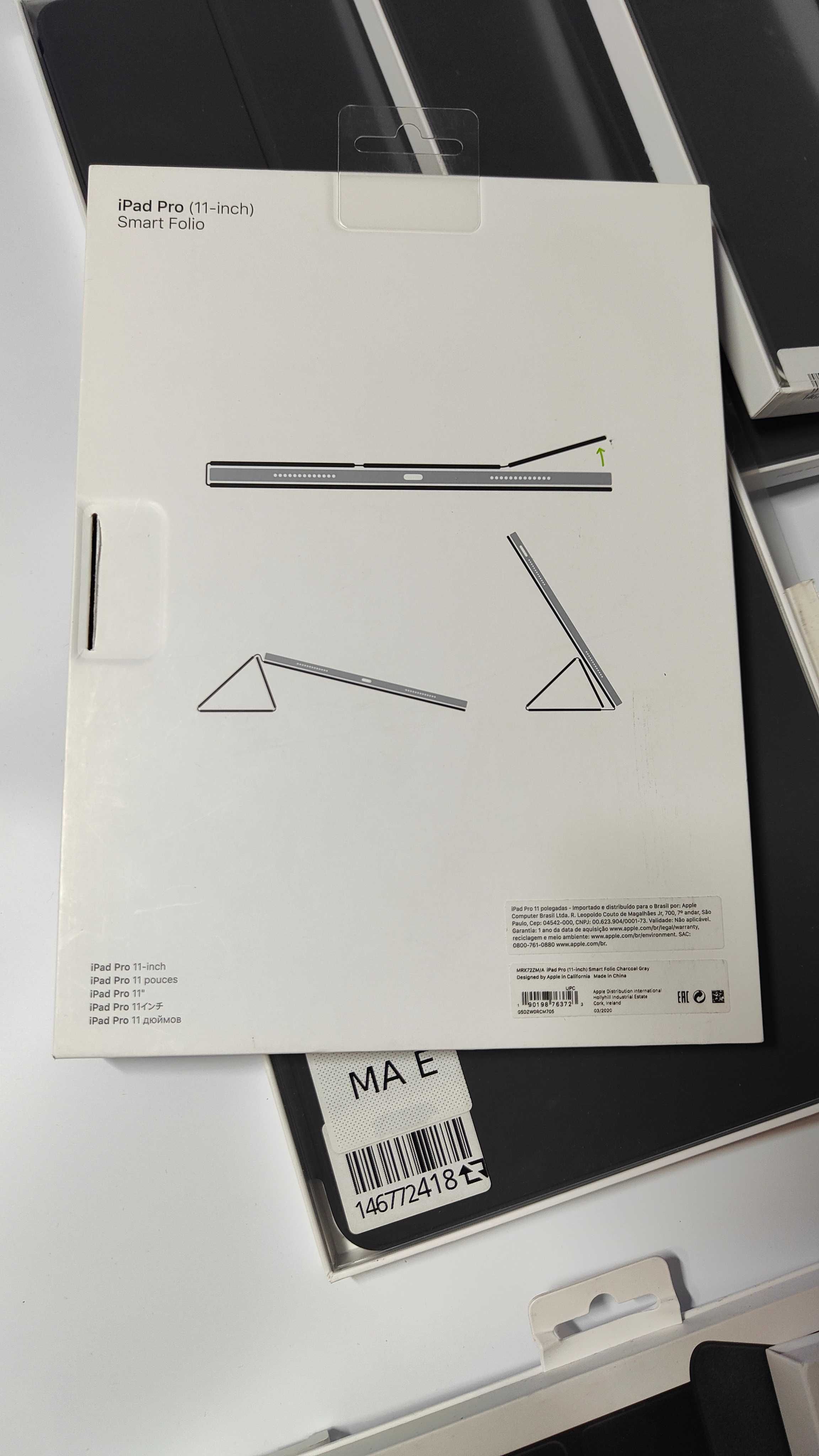 Чохол Apple Smart Folio для iPad Pro 11" Gray MRX72ZM MXT42ZE MJMC3