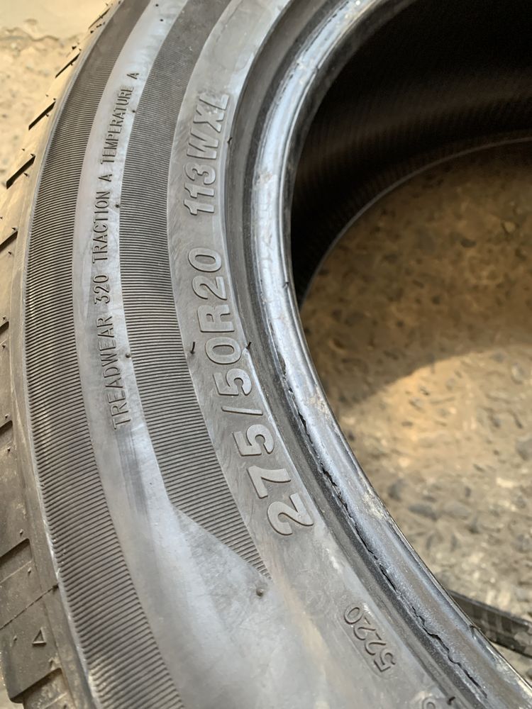 (4шт) 275/50R20 Gripmax Stature H/T (2020рік) літні шини