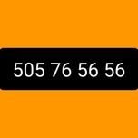 Złoty numer 505.76.56.56