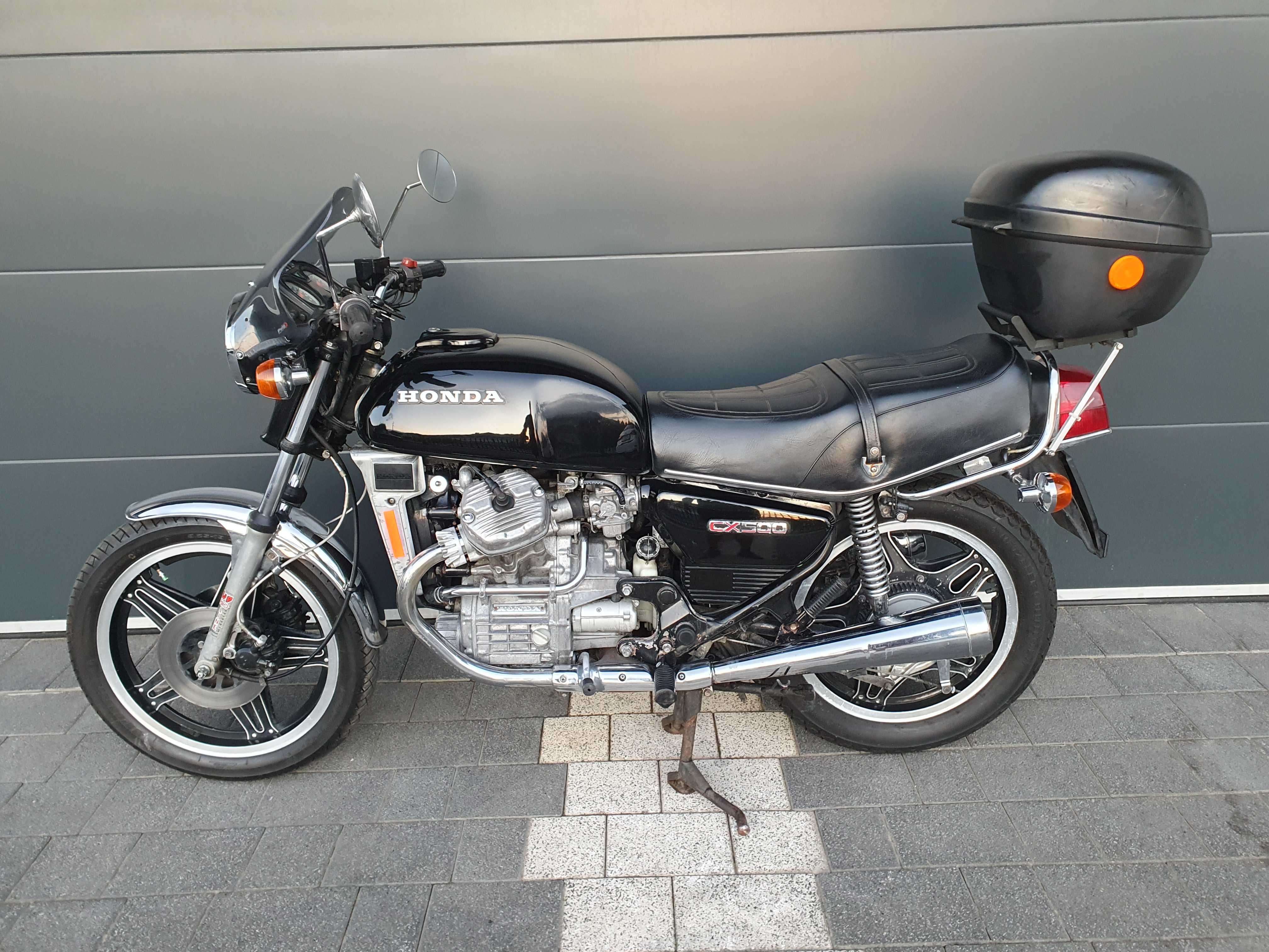 Honda CX 500, klasyk, oryginał, przebieg 37 tys. km