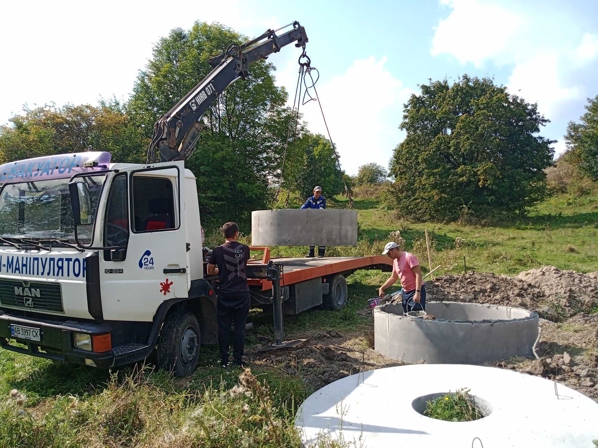 Сільський водопровід Поливи Спецтехніка Траншейник Будівельні послуги