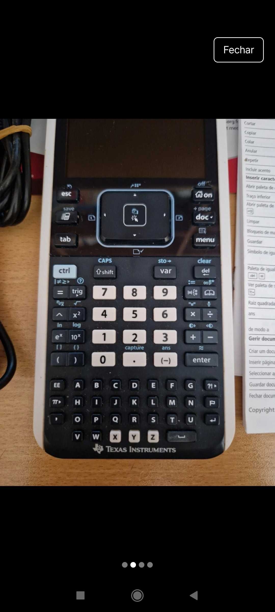 Calculadora gráfica ti nspire CX