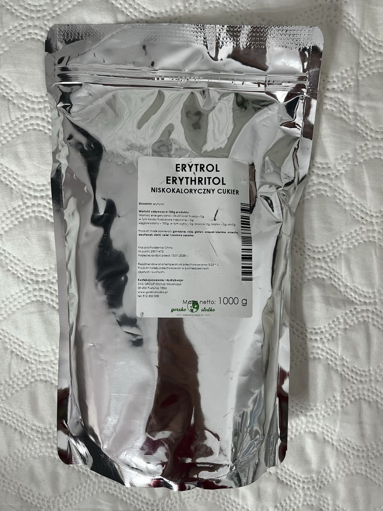 erytrytol - slodzik 1kg