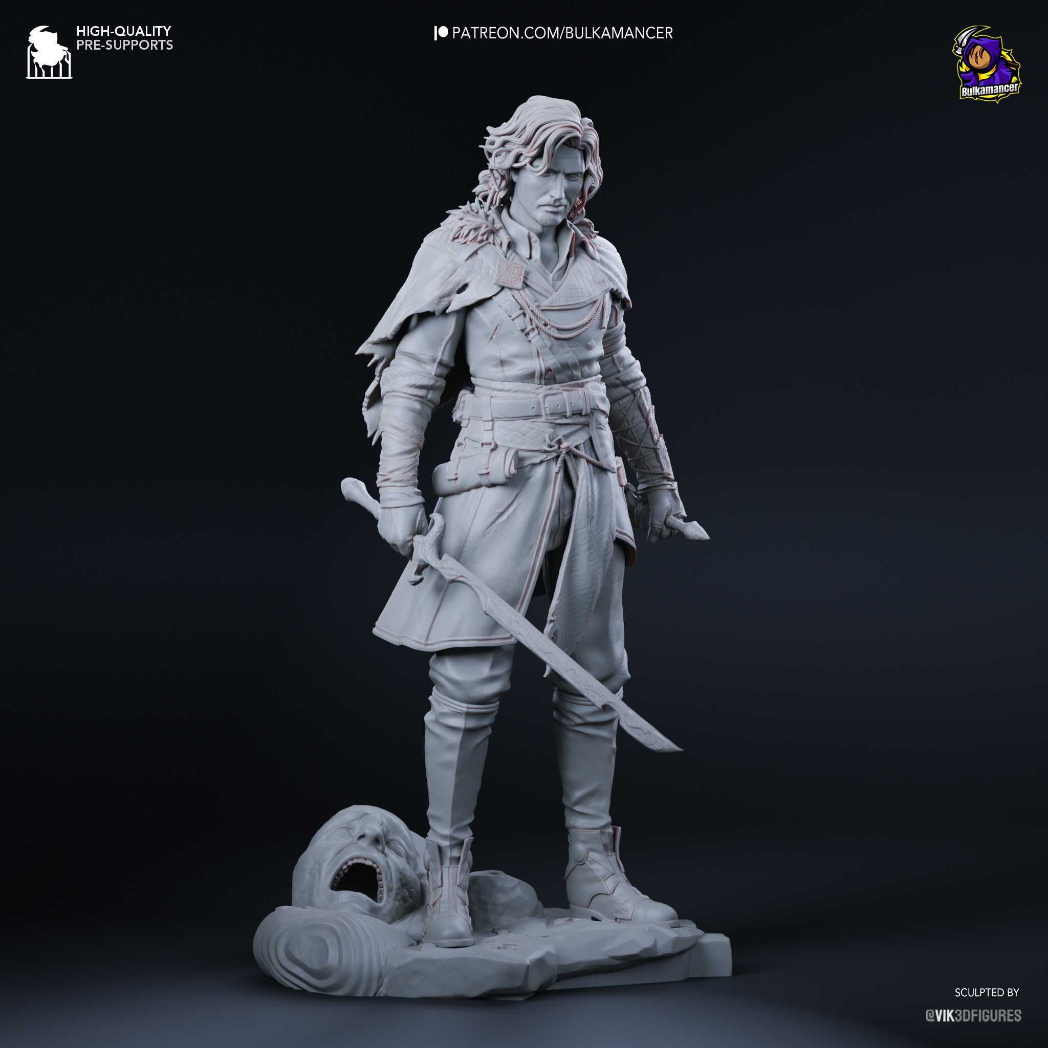 Verso - Clair Obscur: Expedition 33 - 246 mm - Druk 3D Żywica Figurka