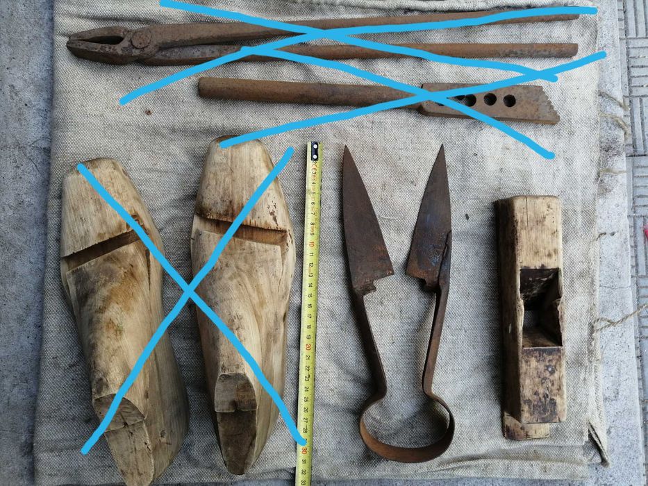 Старинные ручные инструменты