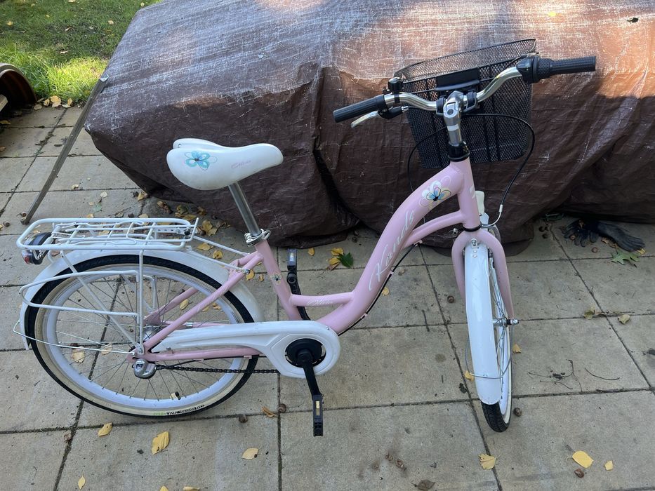 Rower miejski dla dziewczynki