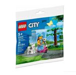 Klocki Lego City 30639 - Wybieg dla psów i hulajnoga, Nowe