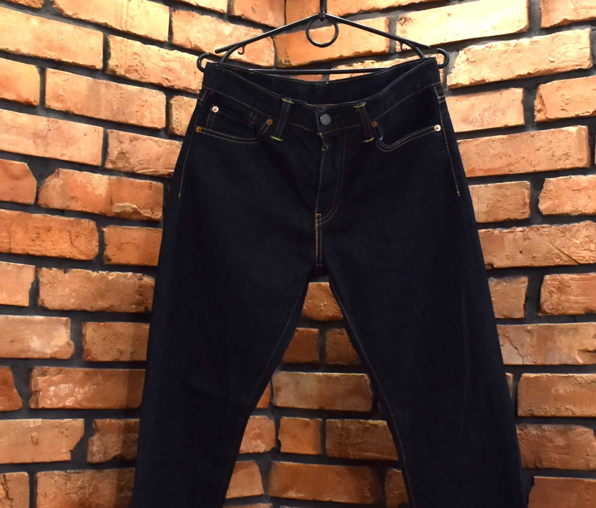 Levi's 511 granatowe spodnie jeansy oryginał jak nowe W30 L30