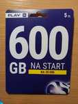 Internet + rozmowy karta SIM  nawet  do 600 GB na 30 dni Play