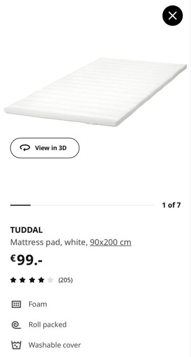 Sobrecolchão cama solteiro