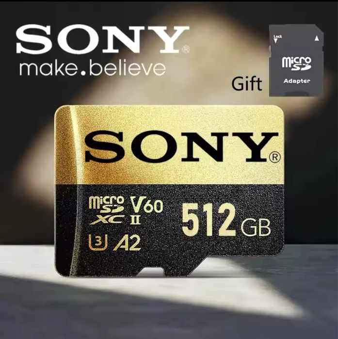 Xiaomi та SONY карта пам’яті флешка micro SD Card TF  256 512 Гб USB