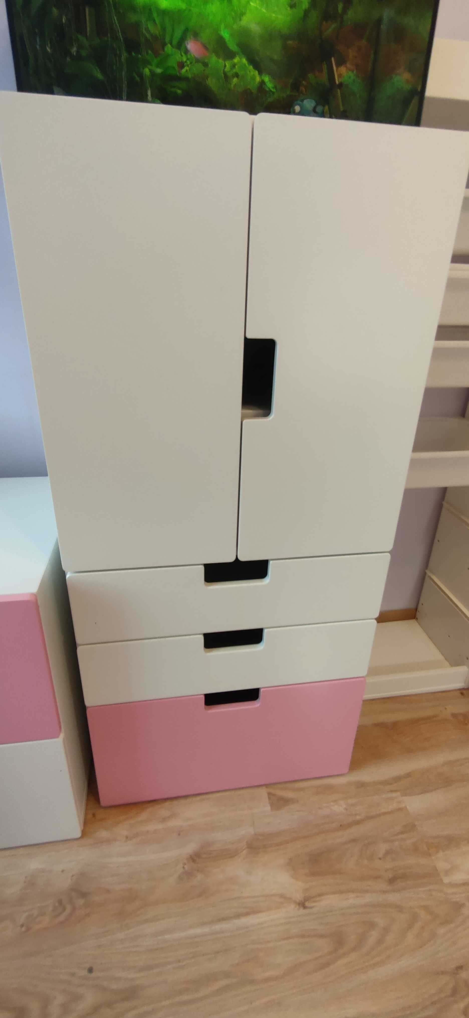 Meble IKEA Stuva - łóżko, szafa, komody