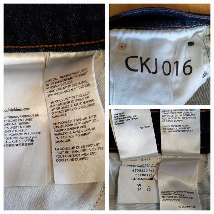 Класичні джінси Calvin Klein оригінал 34/32
