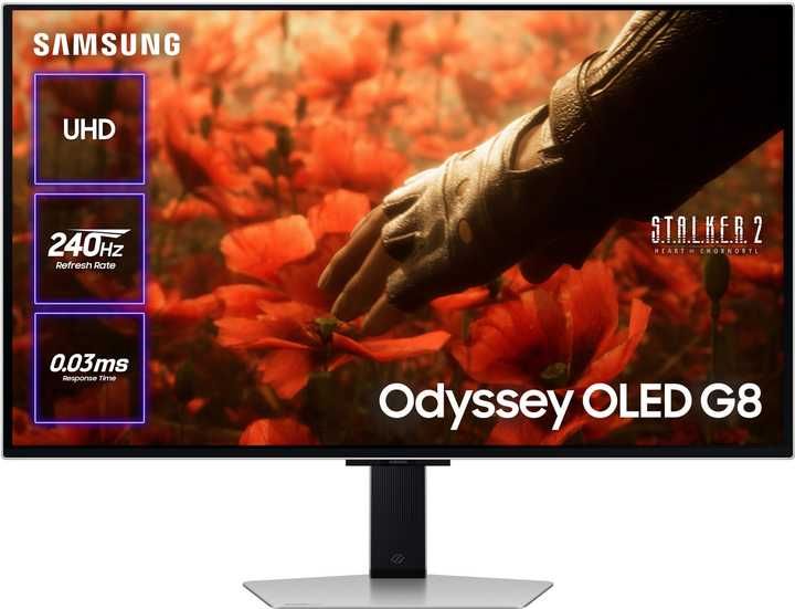 Монітор 32" Samsung Odyssey OLED G8 Silver