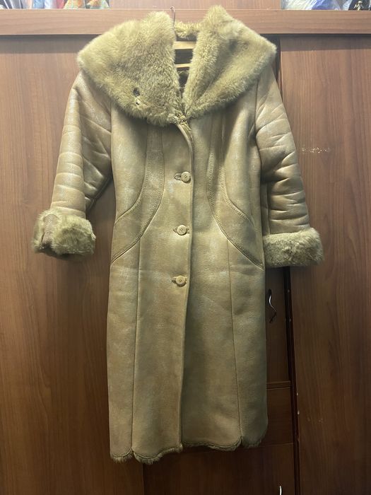 Дубльонка шкіряна натуральна 54 розмір